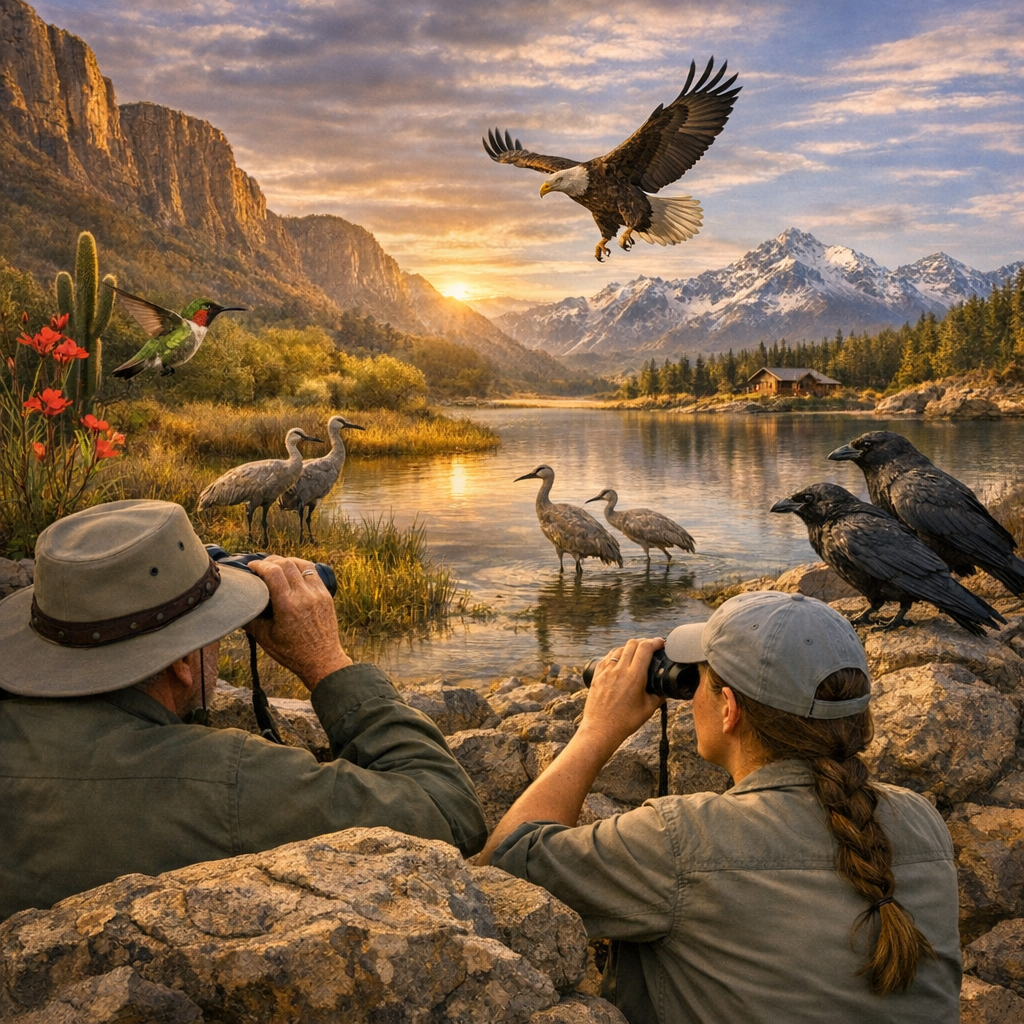 Wings Over the Wild West: The Most Remarkable Places to Spot Birds
