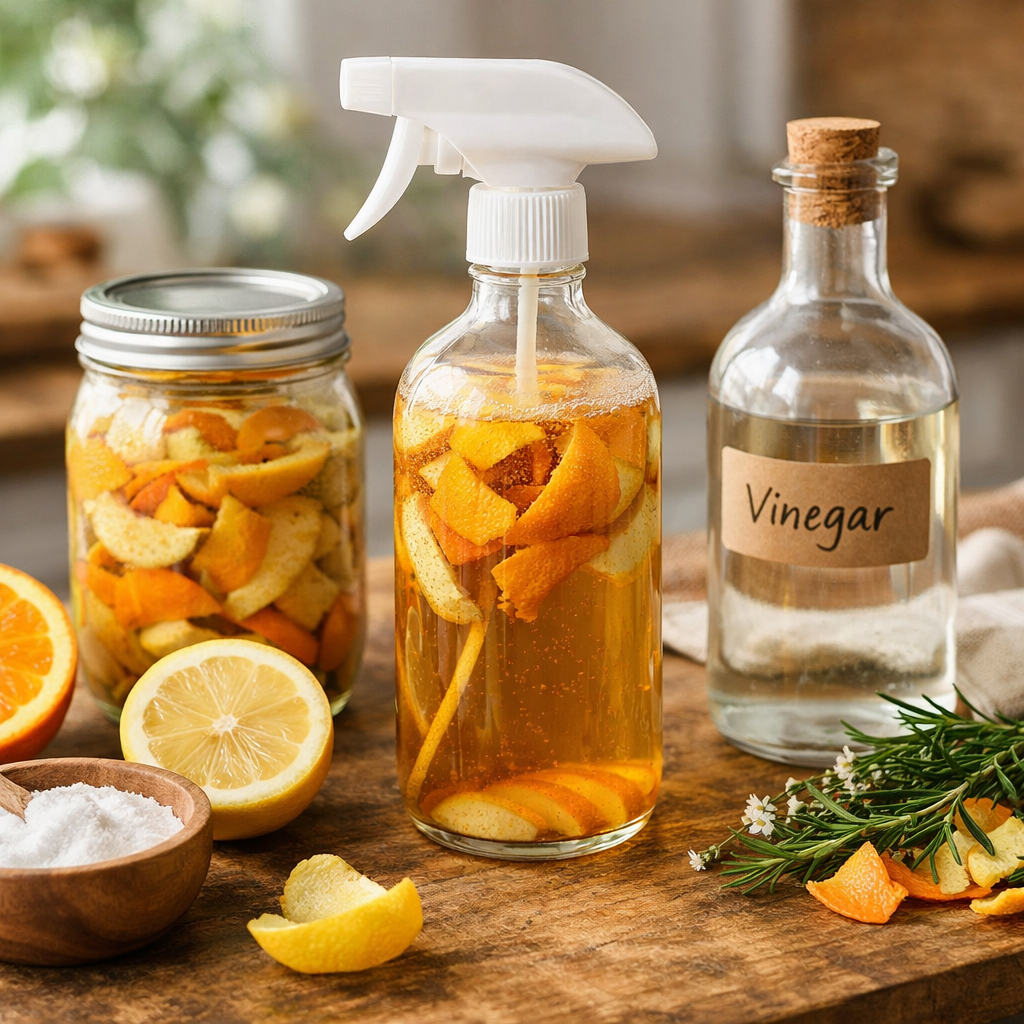 How to Make a Homemade Cleaning Spray From Everyday Ingredients
