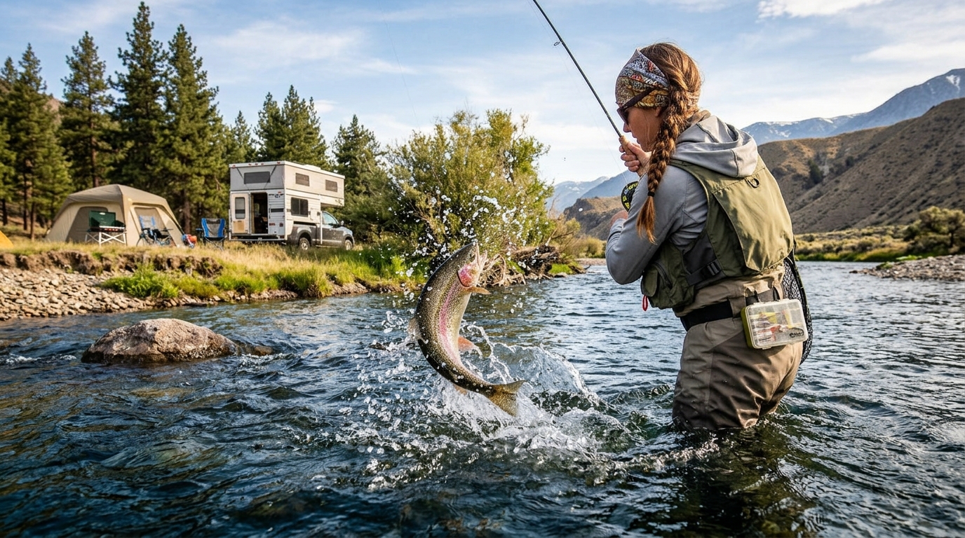 Casting West: A Six-State Guide to America's Best Fishing Water